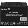 Аккумуляторная батарея EXEGATE DTM 1233L болт М6 EX297555RUS