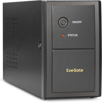 Источник бесперебойного питания EXEGATE POWER BACK BNB-650.LED.AVR.4C13.RJ.USB
