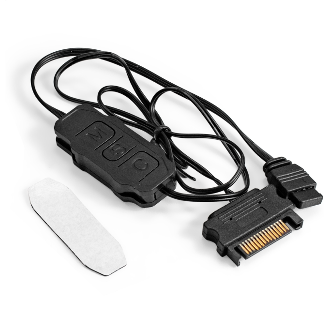 Контроллер подсветки EXEGATE ARGB 5V 3pin SATA.ARGB3pin EX298721RUS