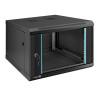 Шкаф телекоммуникационный EXEGATE EC-WM-6U.600.G.BLACK EX298606RUS